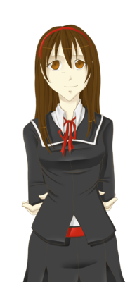 Misaki - Pose 1 - Happy.png