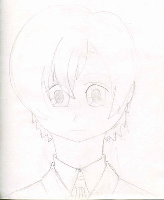 Yup 2008. Head sketch of Haruhi from OHSHC. I wonder when I'll eventually add my more recent stuff....XD