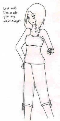 As you can see, this old thing is where I made my avatar from. Darn hands...2009...and please ignore my chicken scratch hand-writing.