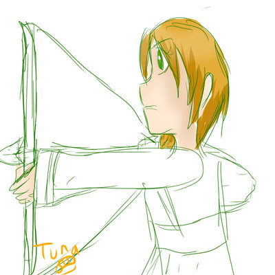 I dunno why, but the archery part just popped in my head ;p