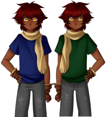 they arent main character enough for full body sprites 8D;;