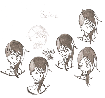 Selene's expressions