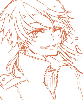For CheeryMoya : AAA/// Sorry if I butchered him since I can't manly bUT HEY- he seemed like a cutie omg//