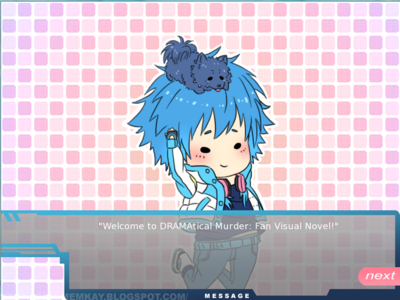 Protagonist Aoba is welcoming you~