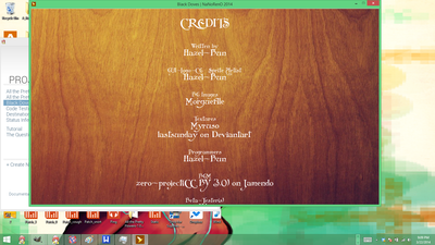 Credits with the 97# font I've tried