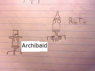 Rintin and Archibald alpha headshots