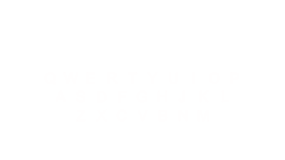 The Keyboard :<br />&quot;QWERTYUIOP&quot;
