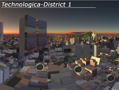 Explore the city! Don't worry, this is only District 1! There are more districts to go to! XD
