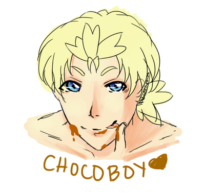 friend said chocobo boy sounded like chocoboy so yeah