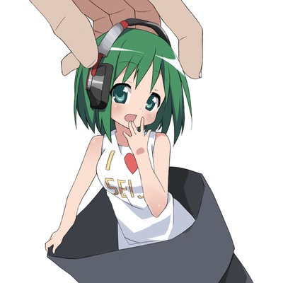 midori with lucky star style