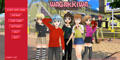 The new WAGAKKIWA main menu.