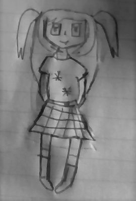 a 5-min sketch of Dia I did in school. I AM AWARE IT SUCKS. I'll upload something better later