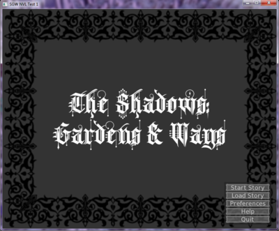 Title/Main Menu