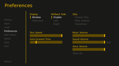 Desktop Preferences