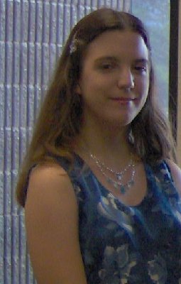 The last picture that was taken of me, I was a bridesmaid at a wedding ...
<br />
<br />But I have a haircut now, and my hair is about the length of Haruhi's after her haircut ...