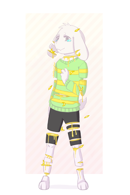 Asriel from Undertale.  [ From DA ]