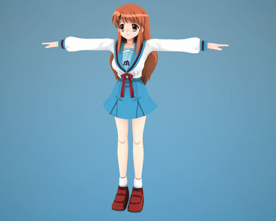 Mikuru-chan 3D