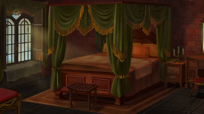 Princess's solar/bedchamber during the daytime...