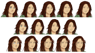 The actual expressions in the file are complete, this was just used to show progress originally.