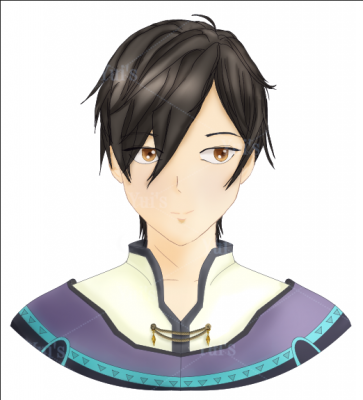 was asked by a friend to draw a PP for him so it's not a BG work haha. (based on Jude Mathis from  Tales of Xillia.)